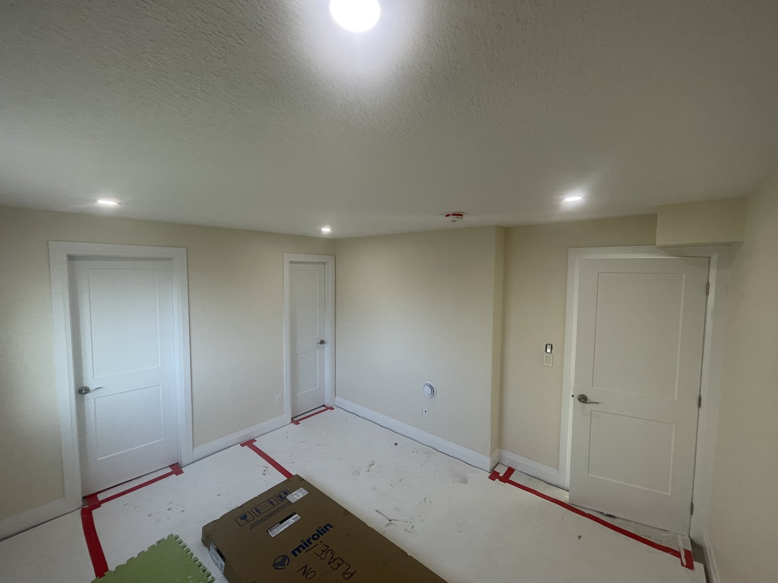 Finished Basement Room & Trim by Barewalls Construction