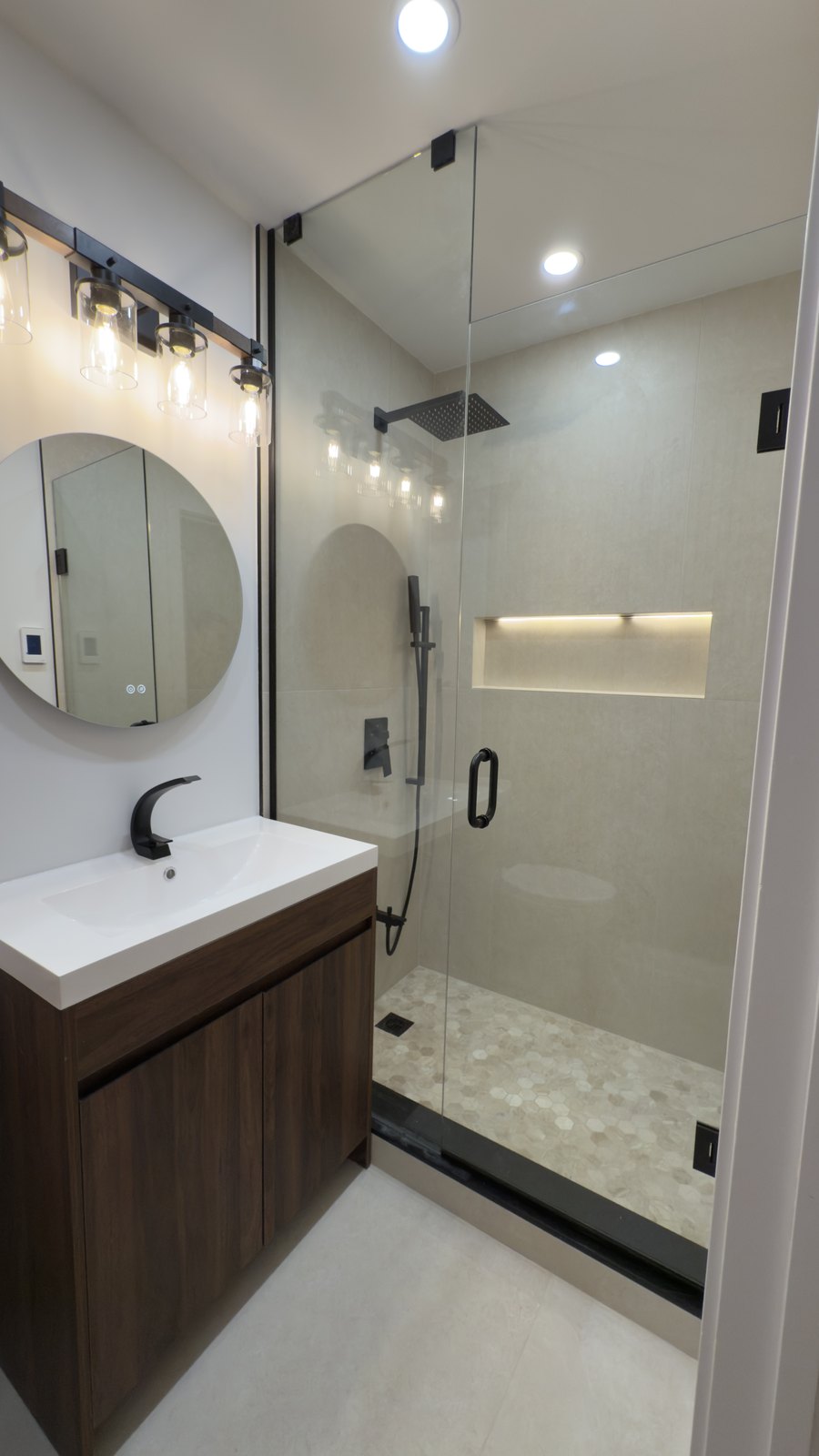 Bathroom walk-in shower · Calgary