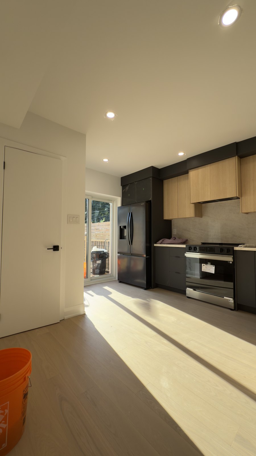Finished Modern Kitchen by Barewalls Construction