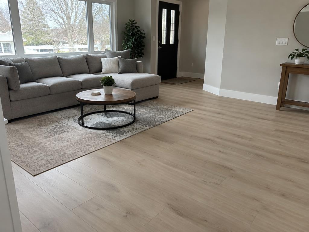 Flooring work by Barewalls Construction