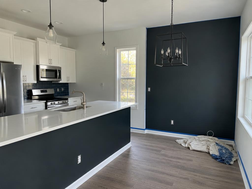 Painting work by Barewalls Construction