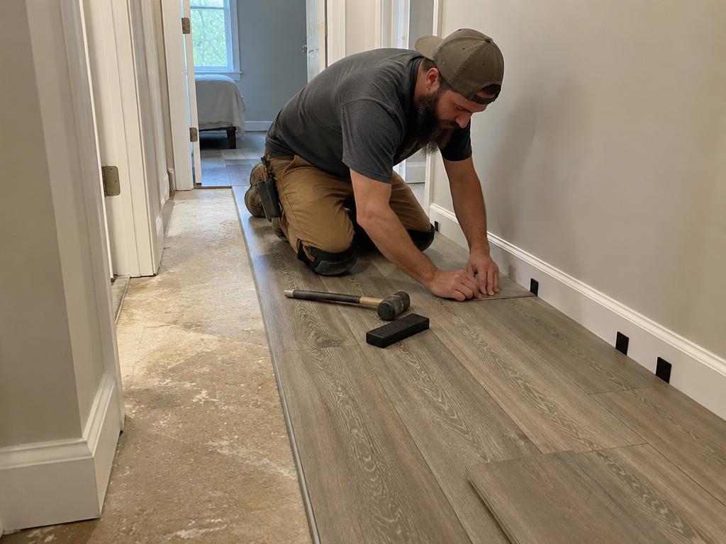 Flooring Installation by Barewalls Construction